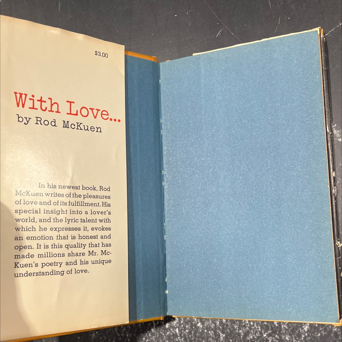 with love book, by unknown, 1970 Hardcover image 4