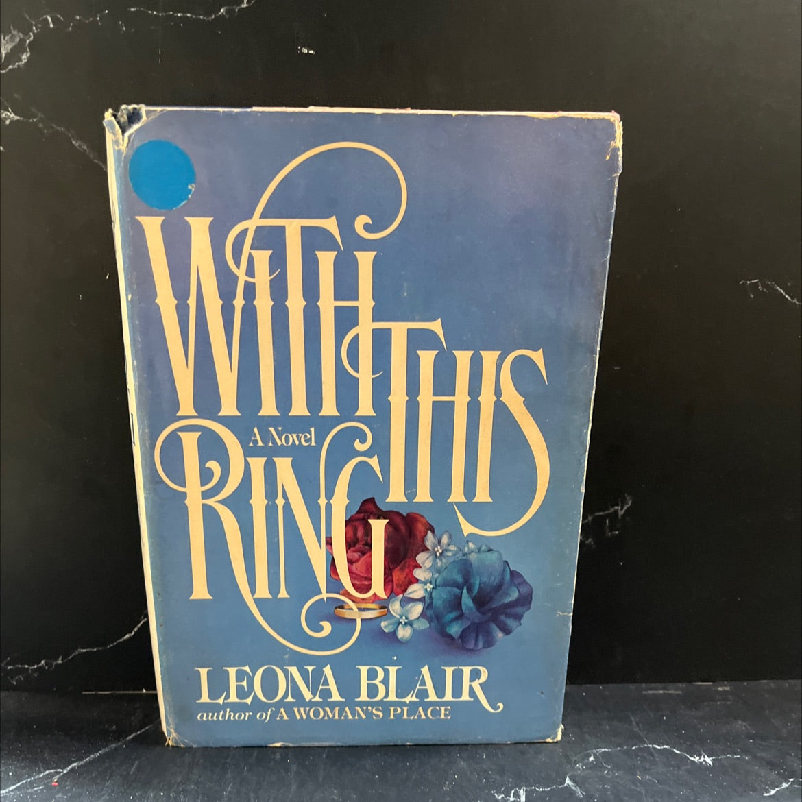 with this ring book, by leona blair, 1984 Hardcover image 1