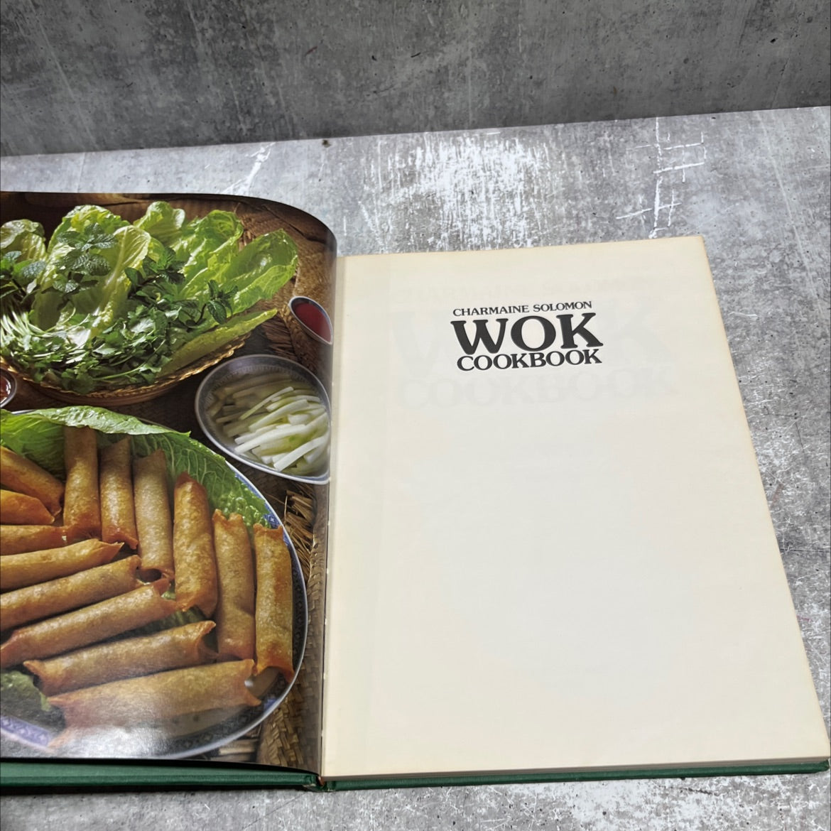 wok cookbook book, by charmaine solomon, 1981 Hardcover image 2