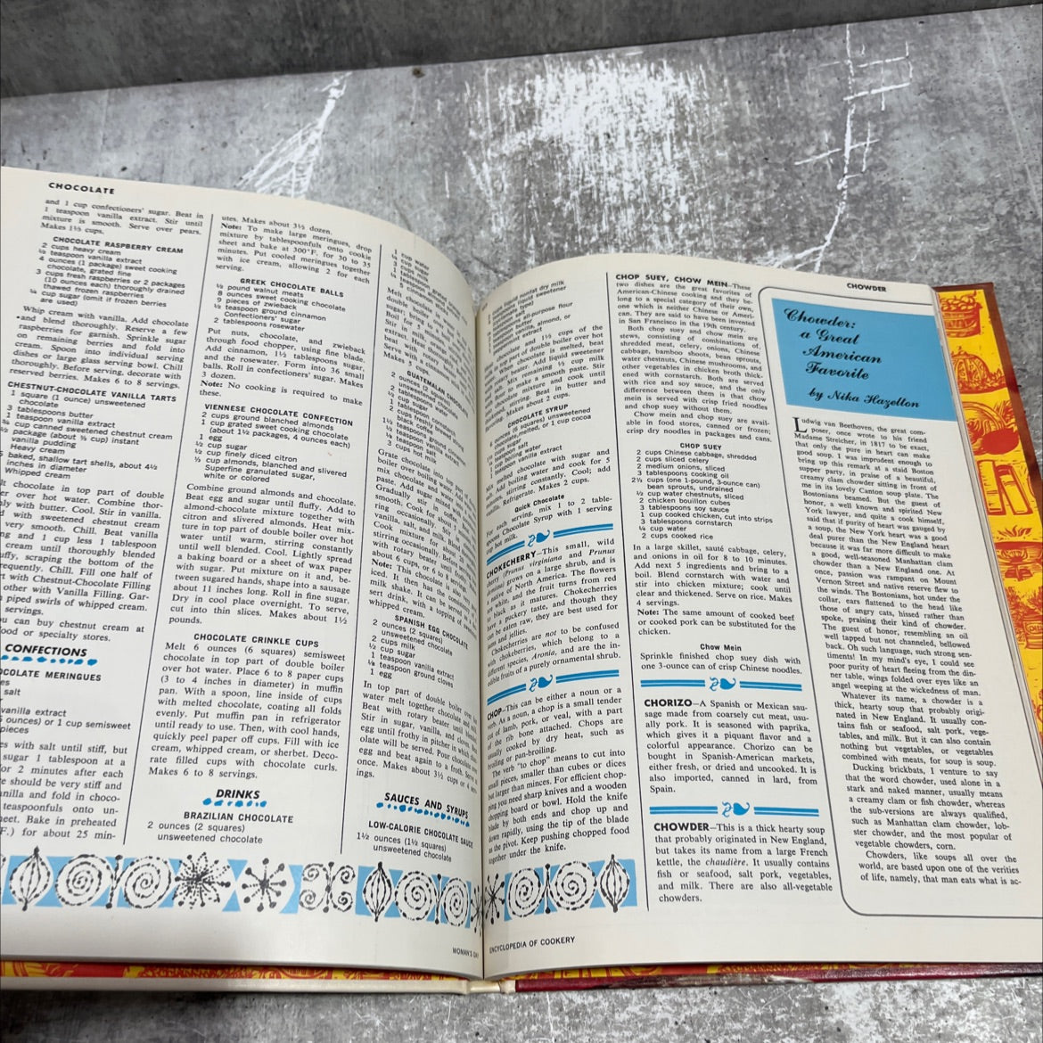 woman's day encyclopedia of cookery volume 3 book, by editors of woman's day, 1968 Hardcover image 4