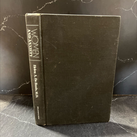 women and anxiety book, by Helen A. De Rosis, M.D., 1979 Hardcover image 1