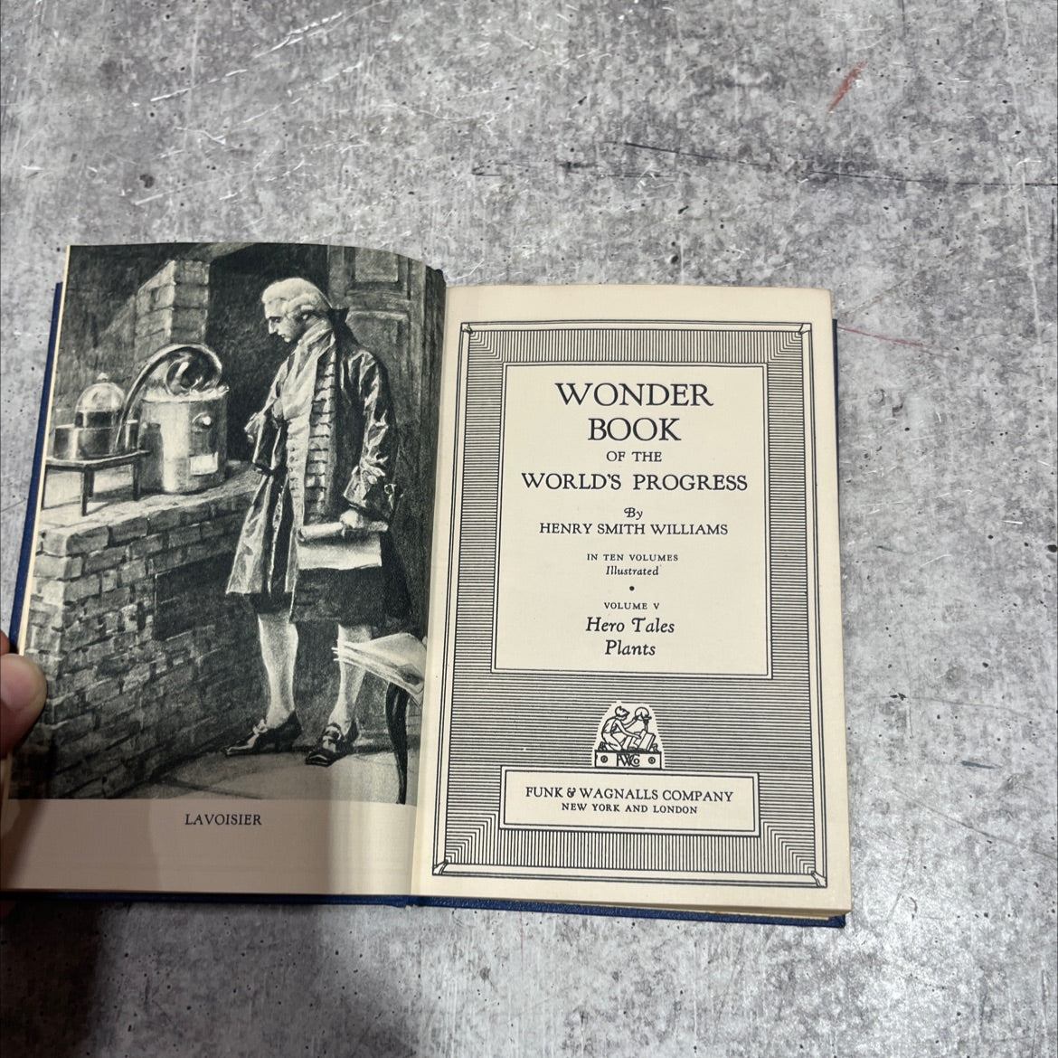 wonder book of the world's progress book, by henry smith williams, 1935 Hardcover image 2
