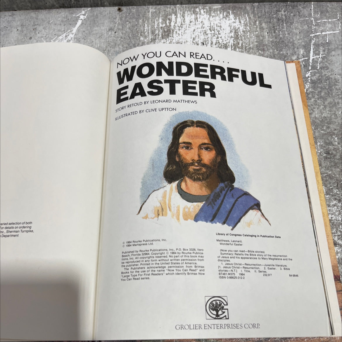 wonderful easter book, by leonard matthews, 1984 Hardcover image 3