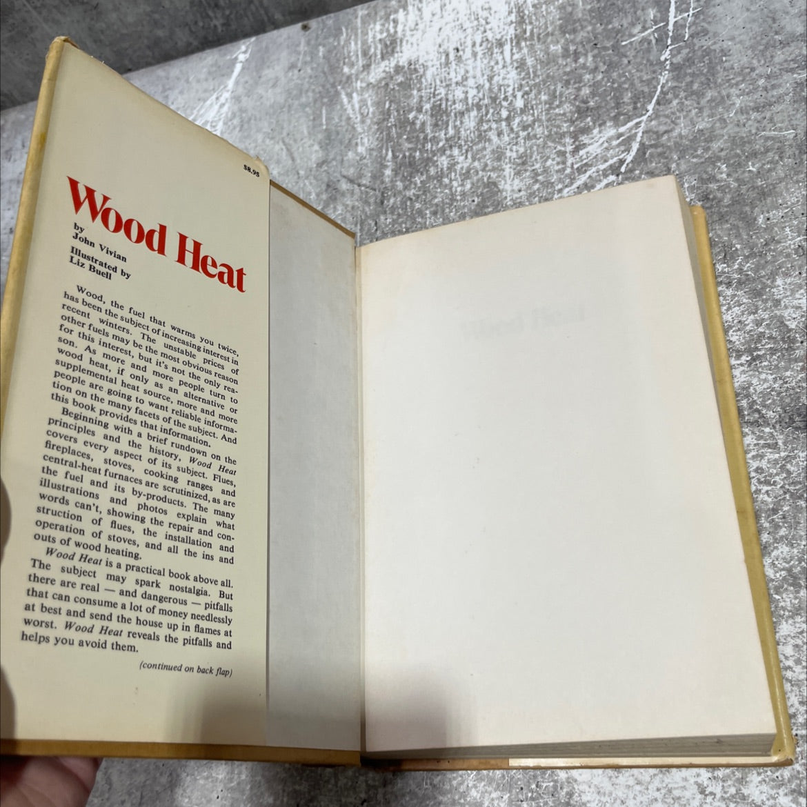 wood heat book, by John Vivian, 1976 Hardcover image 4