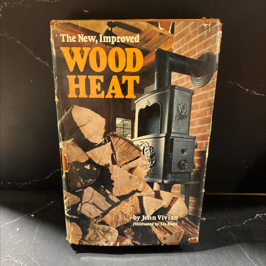 wood heat book, by John Vivian, 1978 Hardcover image 1