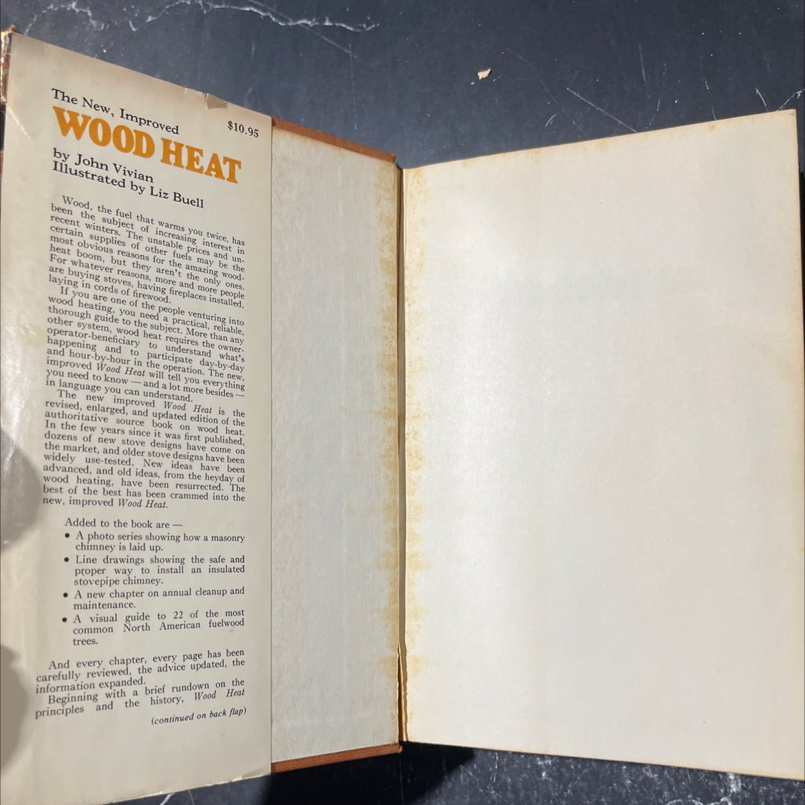 wood heat book, by John Vivian, 1978 Hardcover image 4