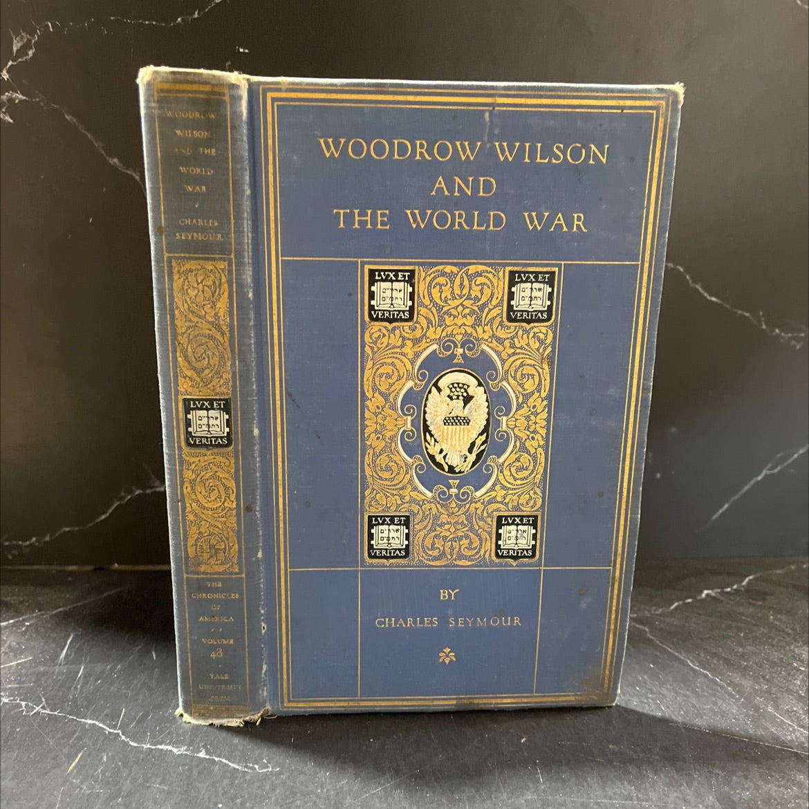 woodrow wilson and the world war a chronicle of our own times book, by charles seymour, 1921 Hardcover image 1
