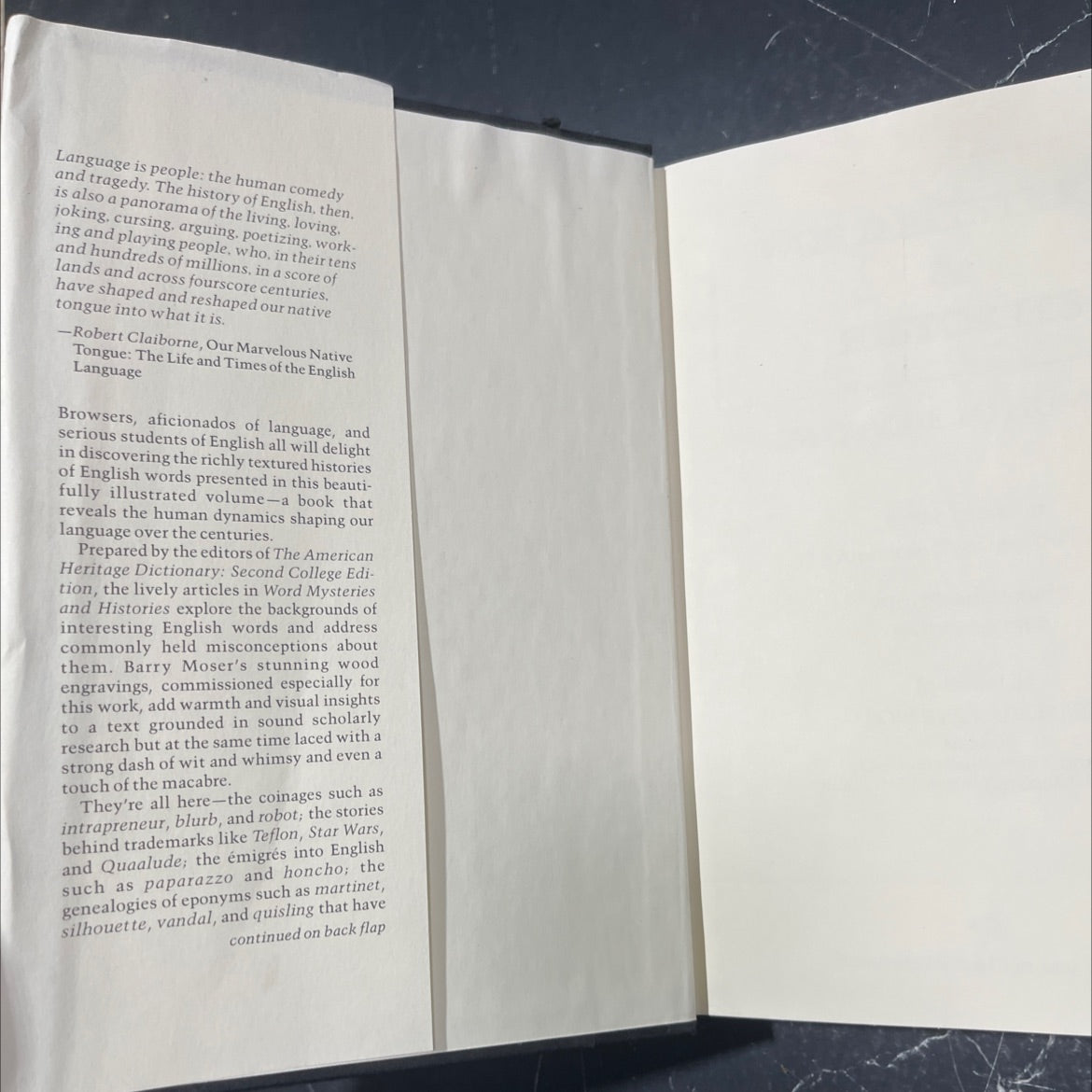 word mysteries & histories from quiche to humble pie book, by editors of the american heritage dictionaries, 1986 image 4
