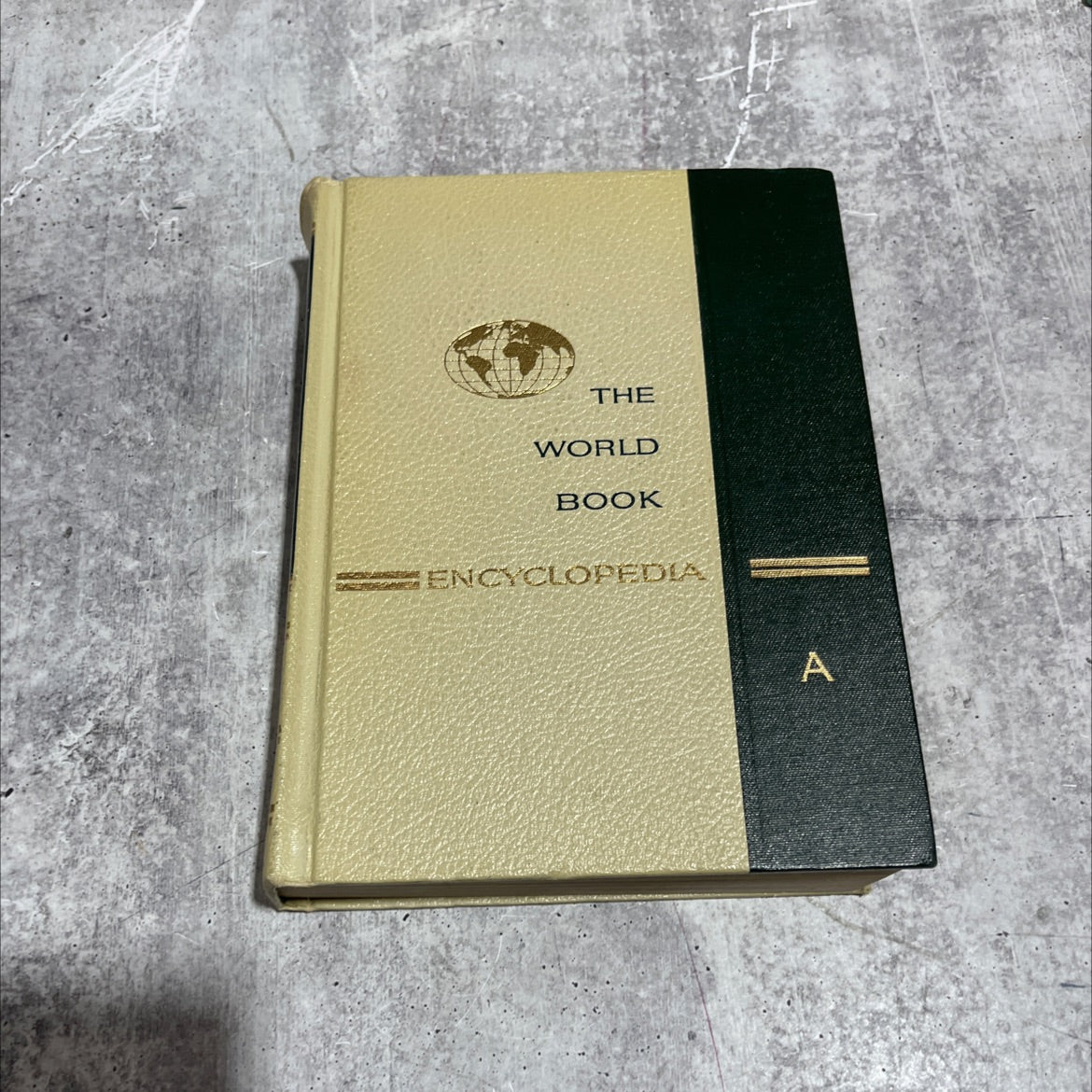 world book encyclopedia a volume 1 book, by field enterprises educational corporation, 1964 Hardcover image 1