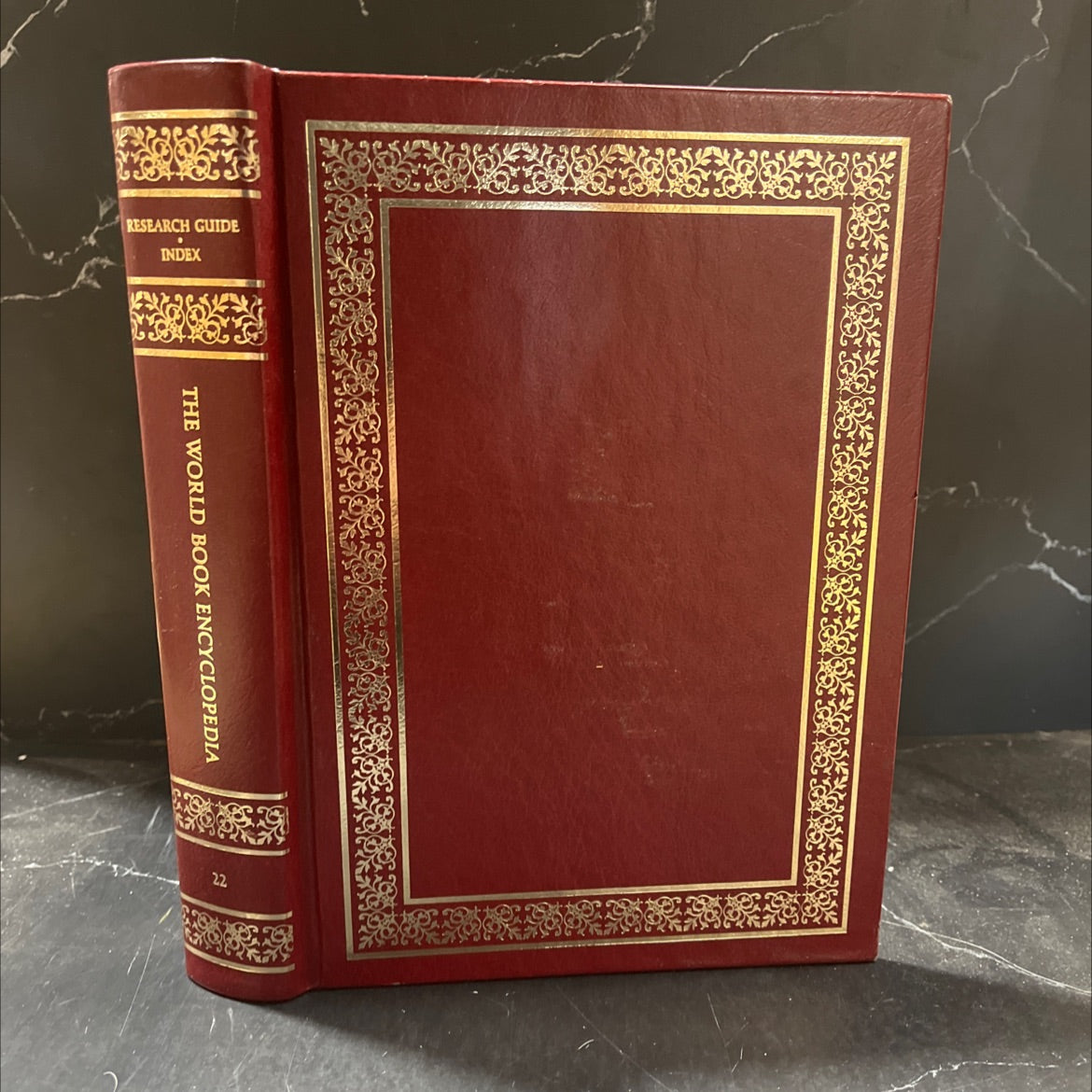 world book encyclopedia research guide/index volume 22 book, by world book, inc., 1987 Hardcover image 1