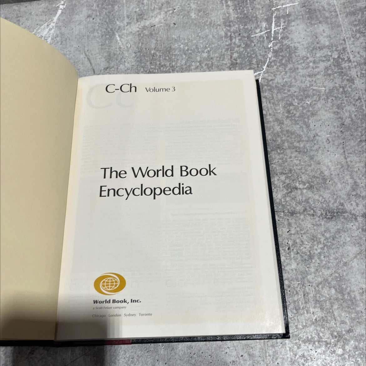 world book encyclopedia volume 3 book, by unknown, 1992 Hardcover image 2