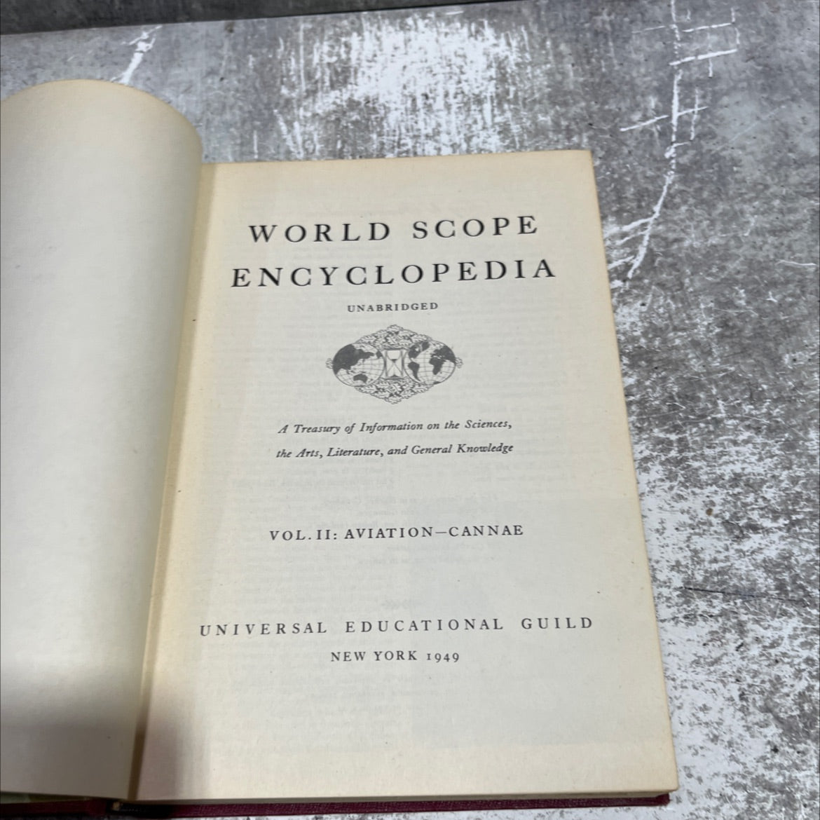 world scope encyclopedia unabriged a treasury of information on the sciences, the arts, literature, and general image 2