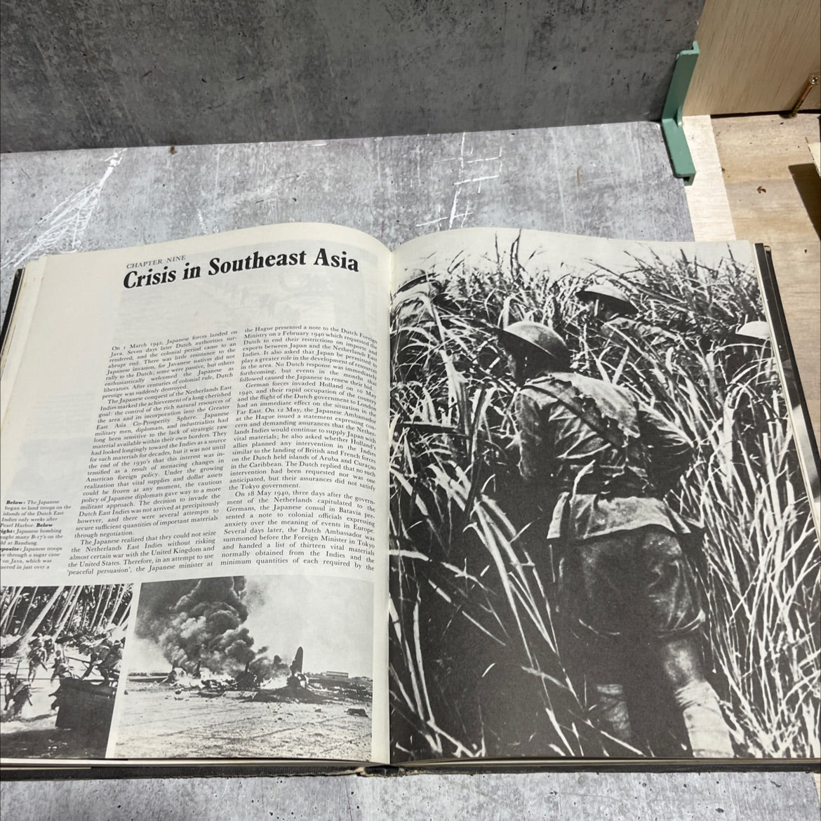 world war ii book, by ronald heiferman, 1973 Hardcover image 4