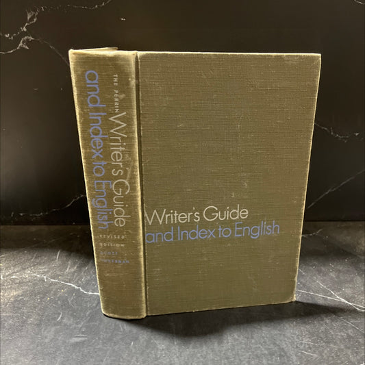 writer's guide and index to english book, by Porter G. Perrin, 1950 Hardcover image 1
