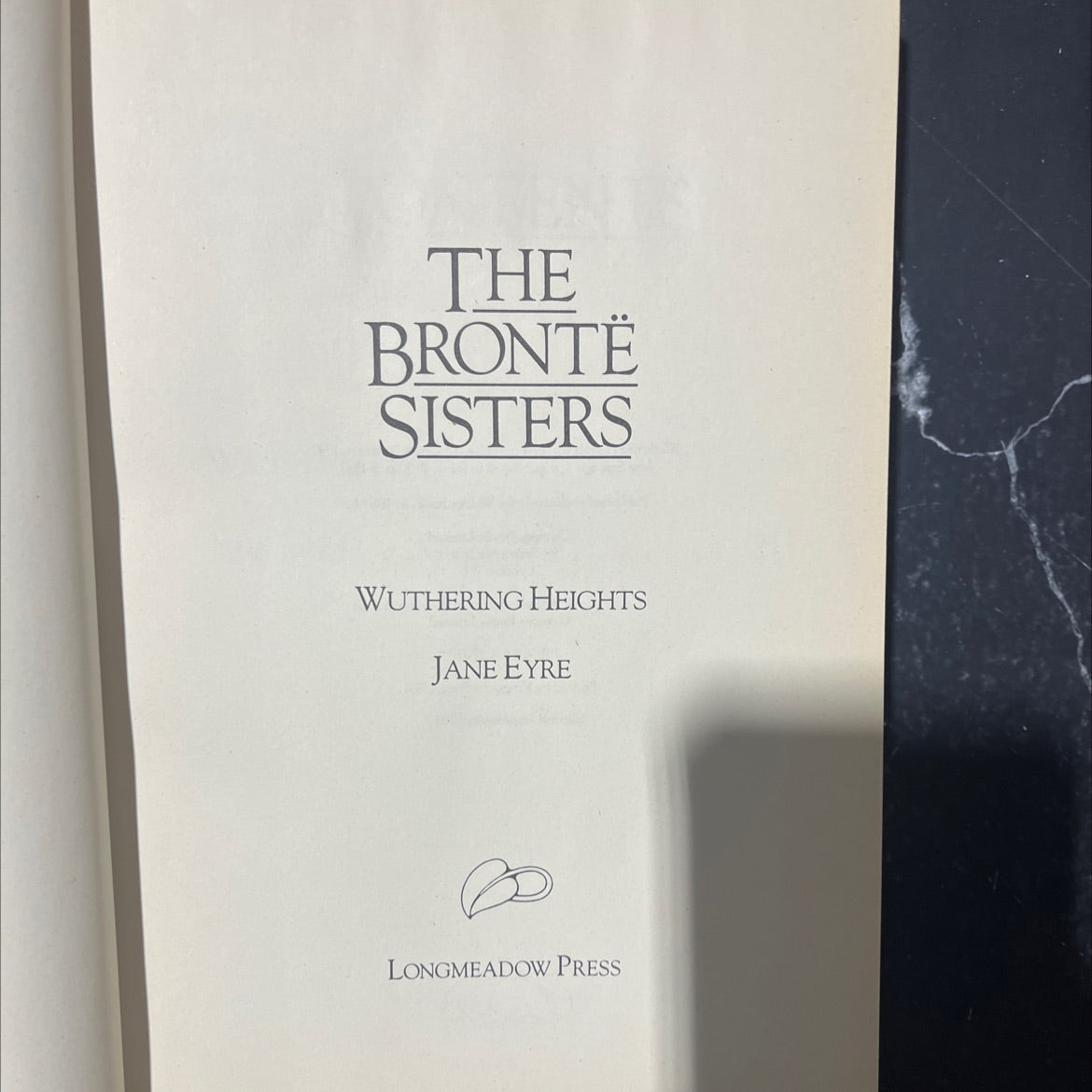 wuthering heights book, by emily brontë, 1970 Leather image 3