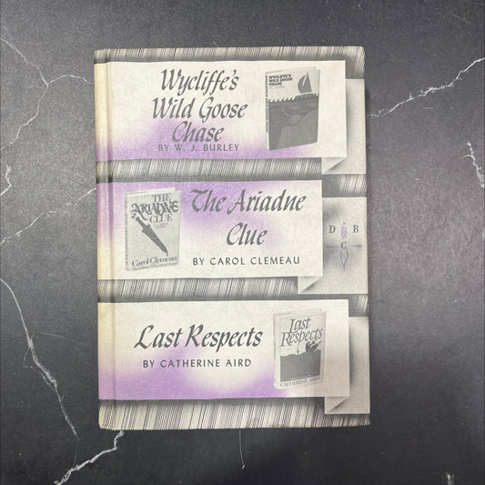 wycliffe's wild goose chase book, by w. j. burley, 1982 Hardcover image 1