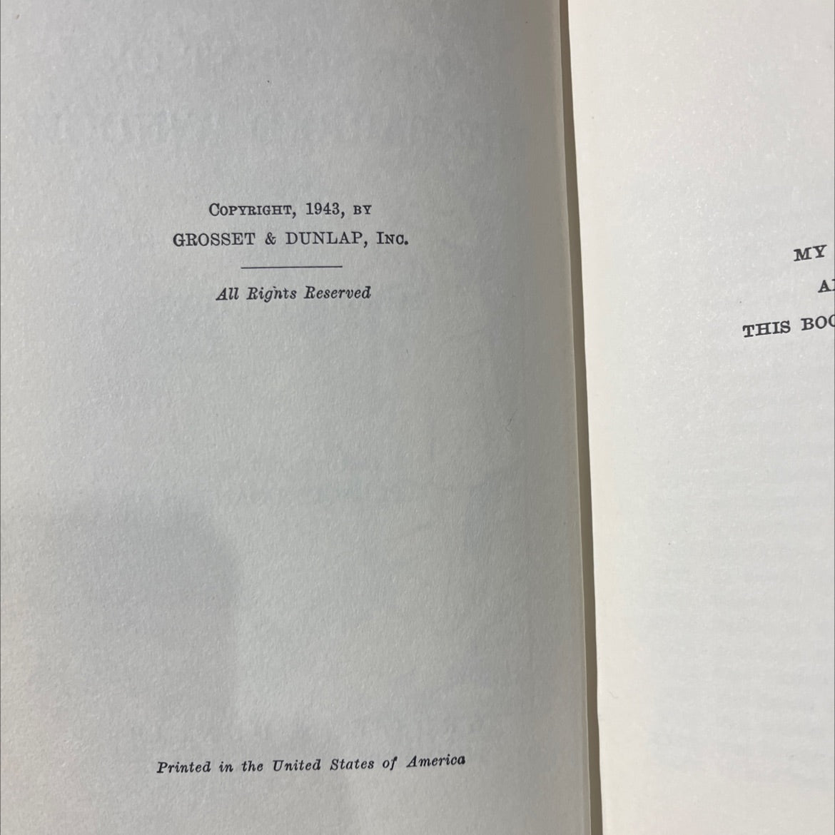 y we're afraid iss brad a judy bolton mystery the secret of the barred window book, by margaret sutton, 1943 Hardcover image 3