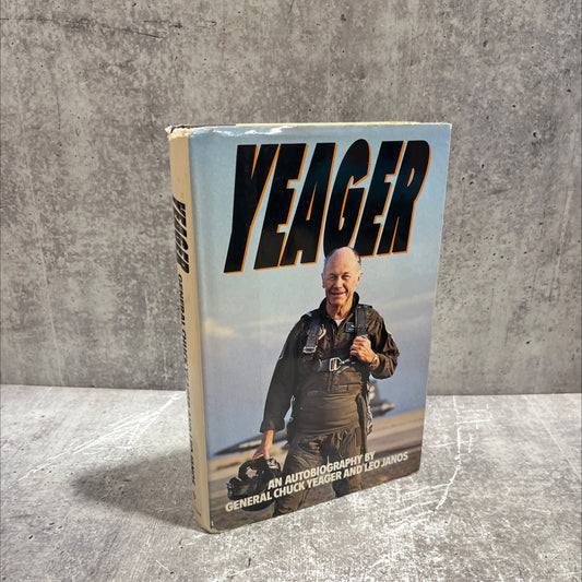 yeager an autobiography book, by chuck yeager & leo janos, 1985 Hardcover image 1