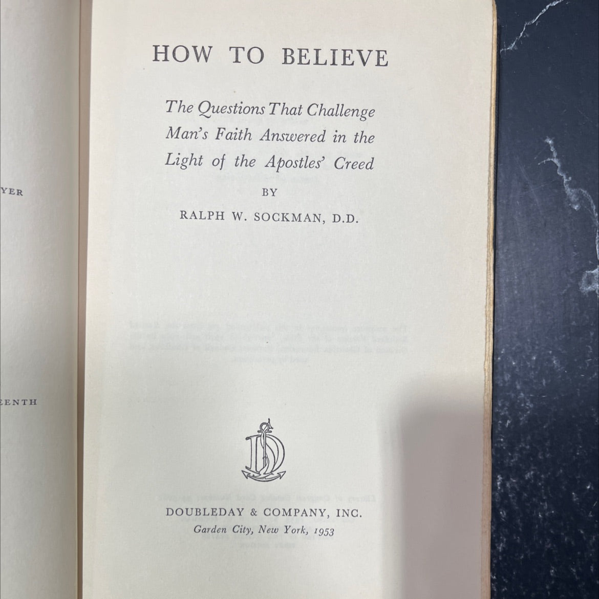 yer enth how to believe the questions that challenge man's faith answered in the light of the apostles' creed book, by image 2