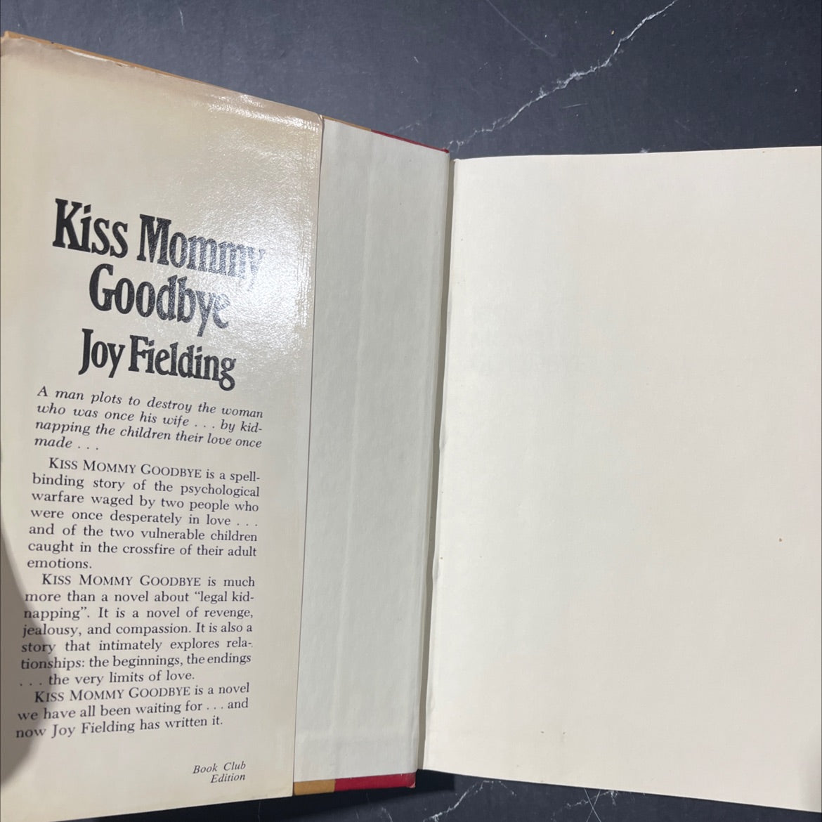 ymmmo book, by joy fielding, 1981 Hardcover image 4