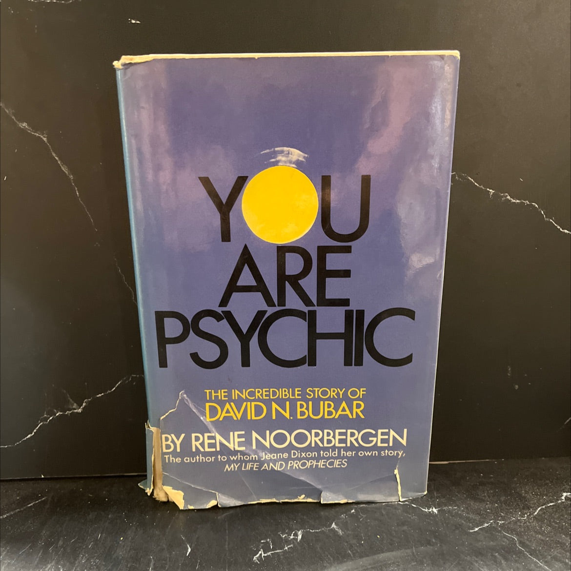 you are psychic the incredible story of david n. bubar book, by rene noorbergen, 1971 Hardcover image 1
