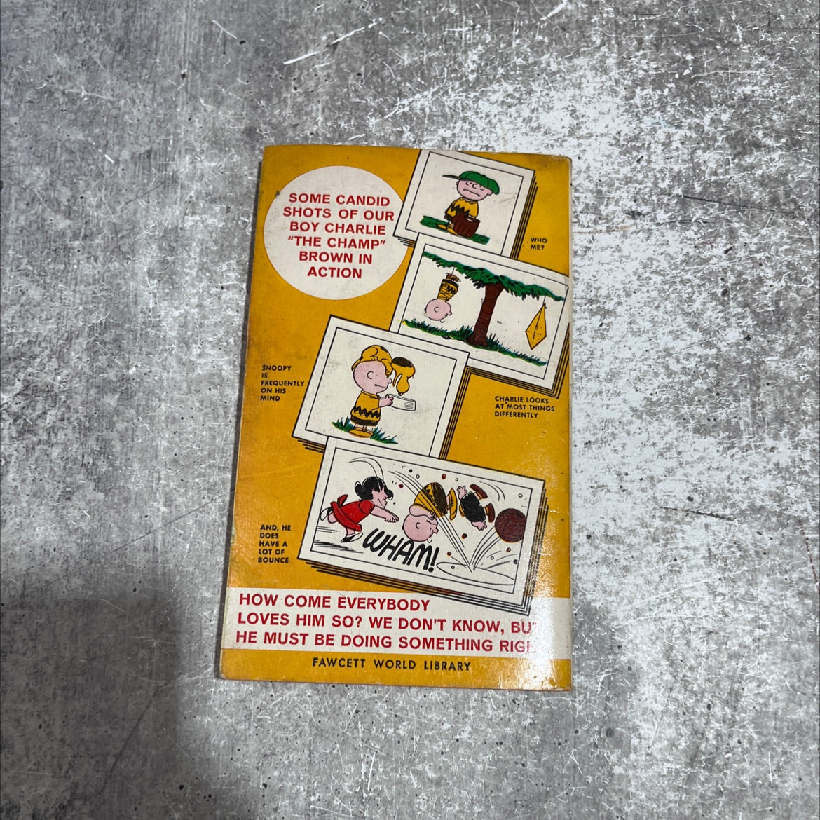 you are too much, charlie brown book, by charles m. schulz, 1959 Paperback image 4