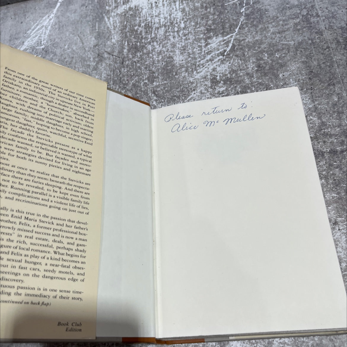 you must remember this book, by joyce carol oates, 1987 Hardcover image 4