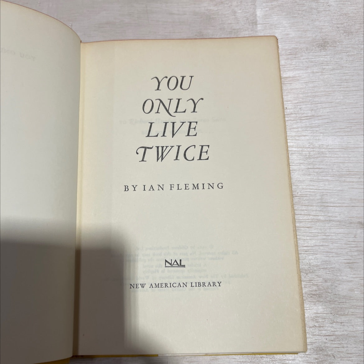 you only live twice book, by ian fleming, 1964 Hardcover image 2