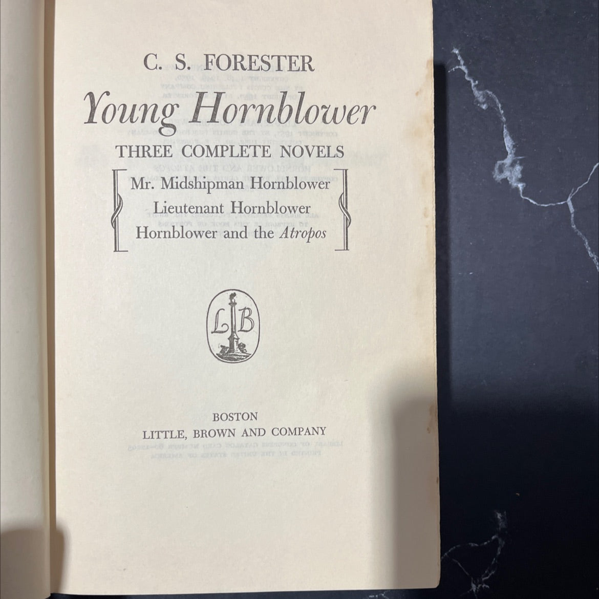 young hornblower book, by C. S. Forester, 1953 Hardcover image 2
