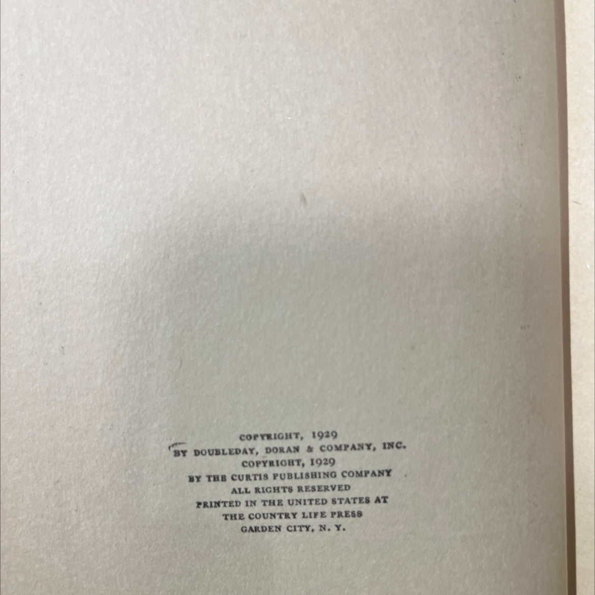 young mrs. greeley book, by booth tarkington, 1929 Hardcover image 3