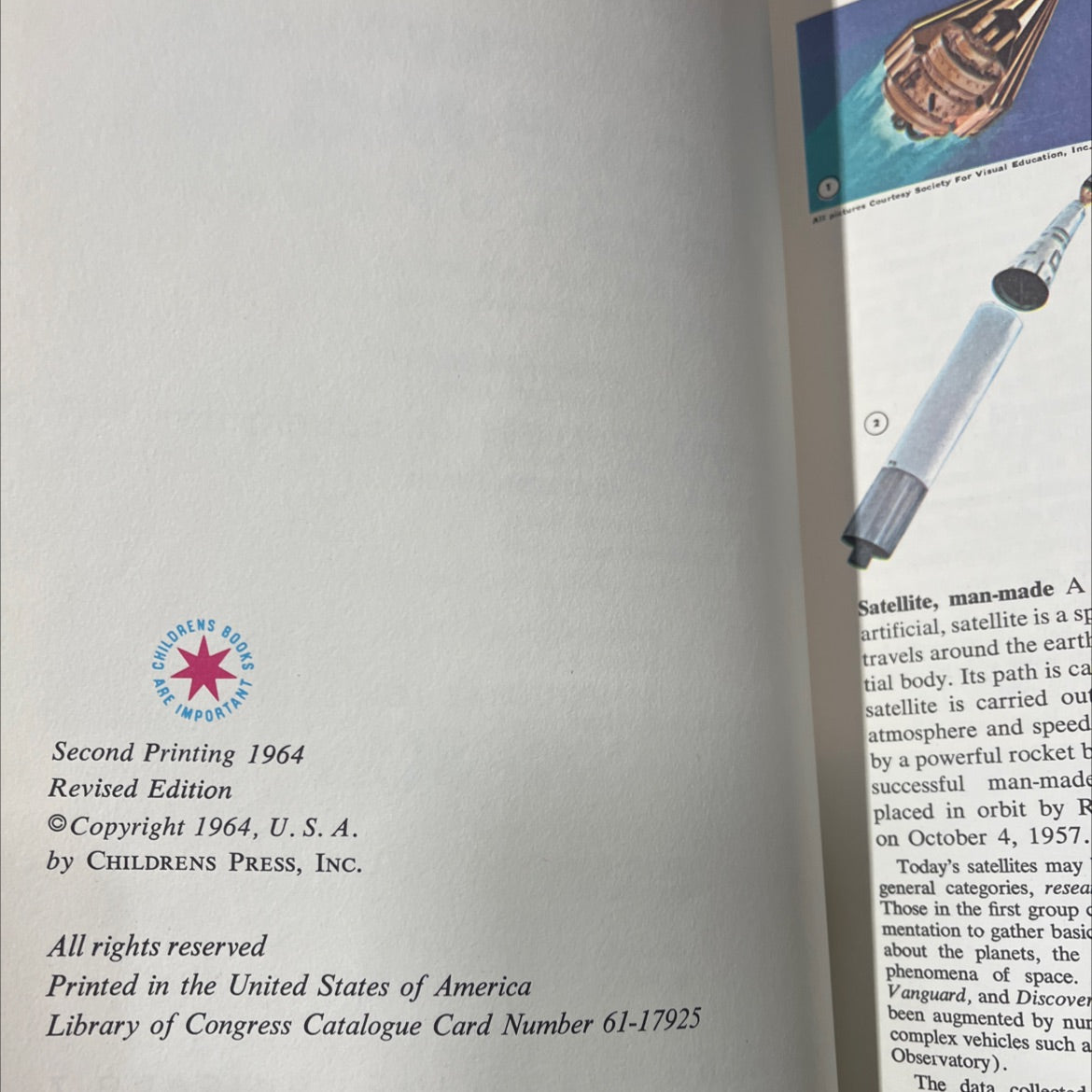young people's science encyclopedia book, by staff of national college of education, 1964 Hardcover image 3