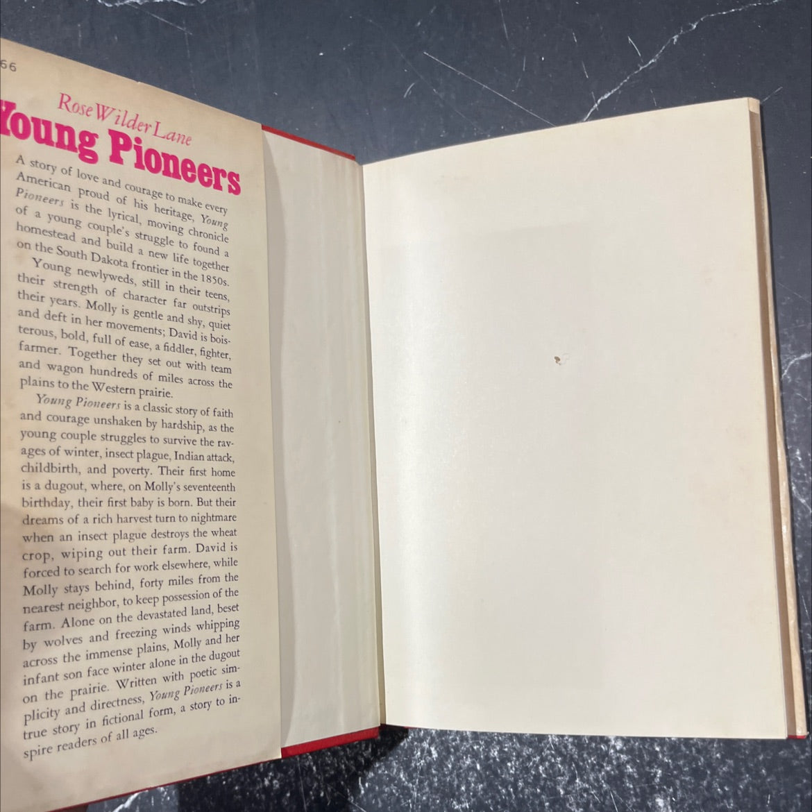 young pioneers book, by Rose Wilder Lane, 1961 Hardcover image 4