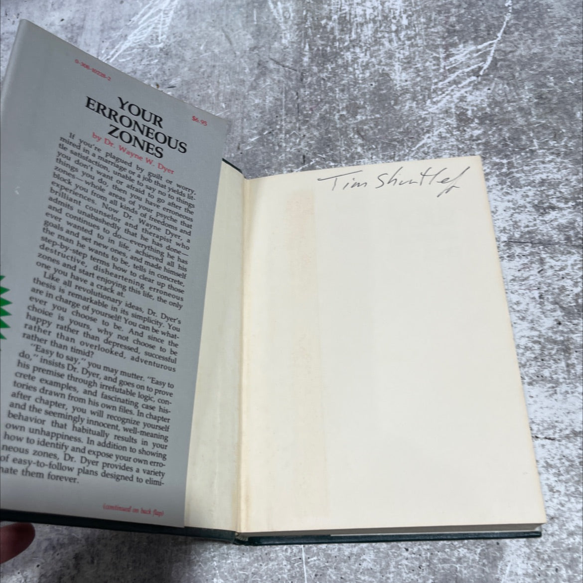 your erroneous zones book, by Wayne W. Dyer, 1976 Hardcover image 4