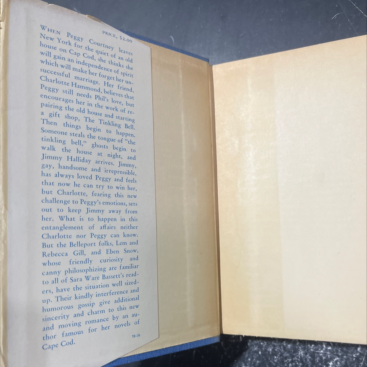 z angels book, by sara ware bassett, 1936 Hardcover image 4