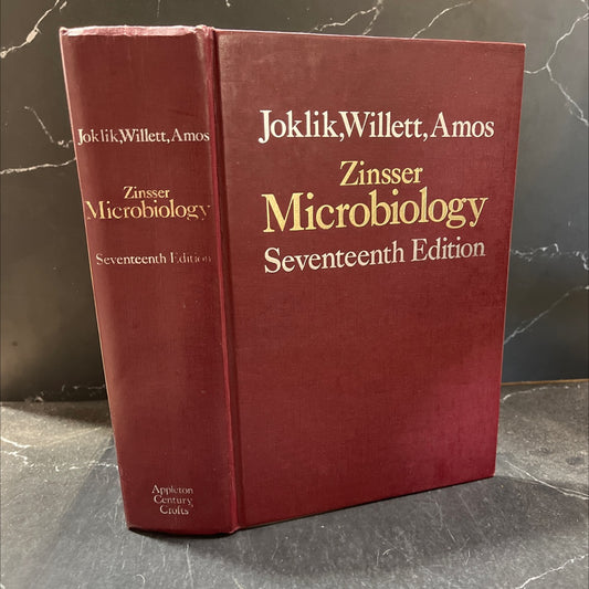 zinsser microbiology book, by hans zinsser, 1980 Hardcover image 1