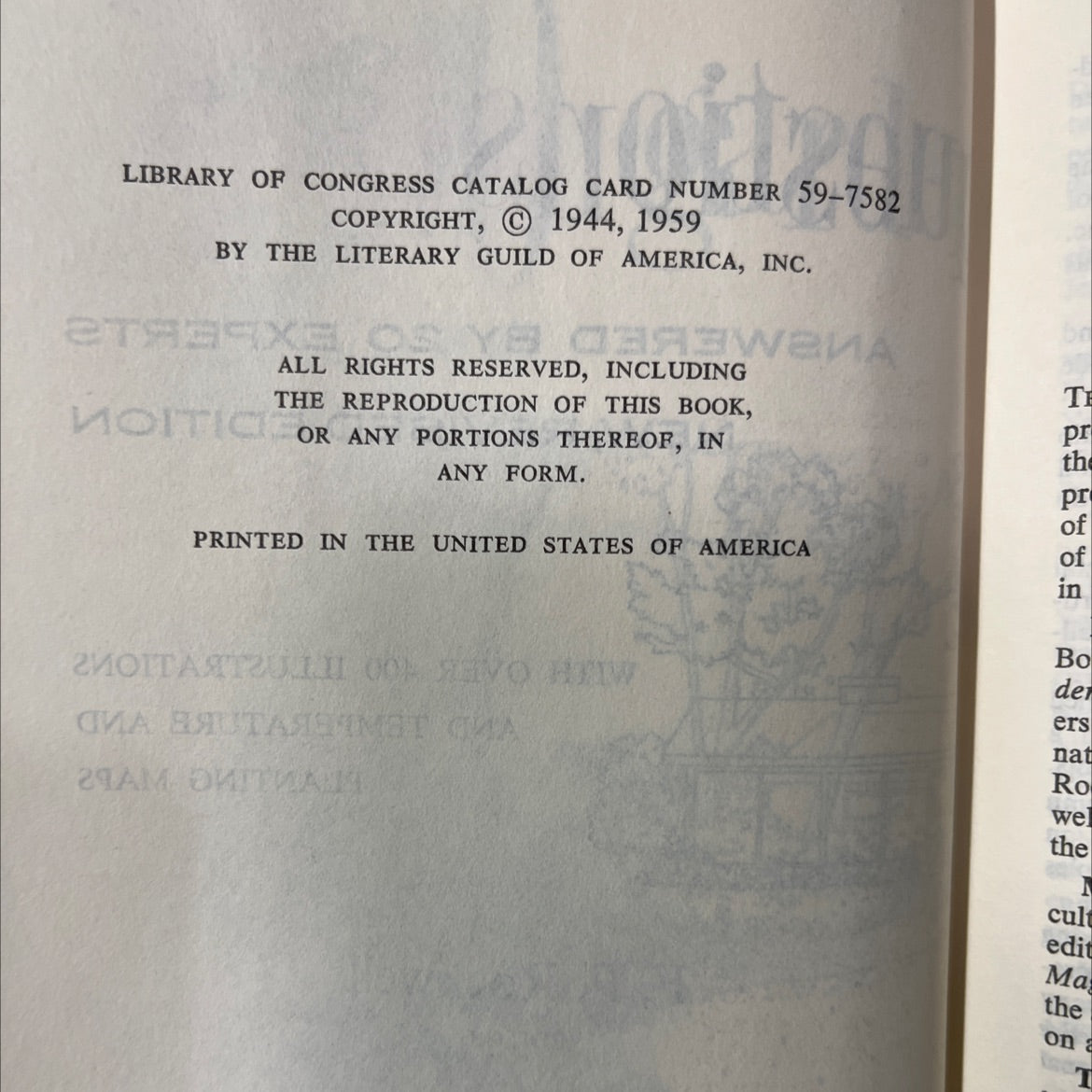 10,000 garden questions answered book, by F. F. Rockwell, 1959 Hardcover image 3