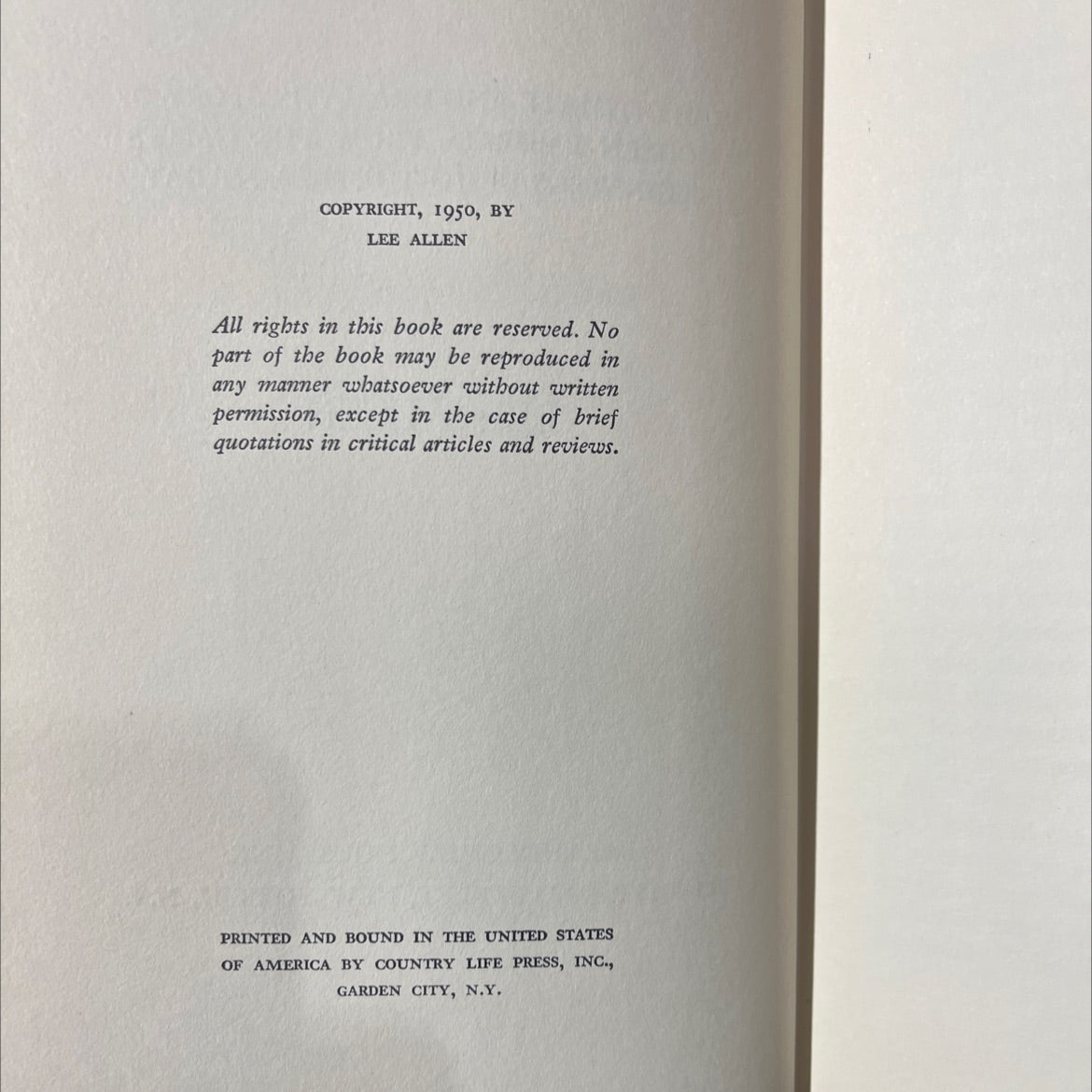 100 years of baseball book, by lee allen, 1950 Hardcover image 3