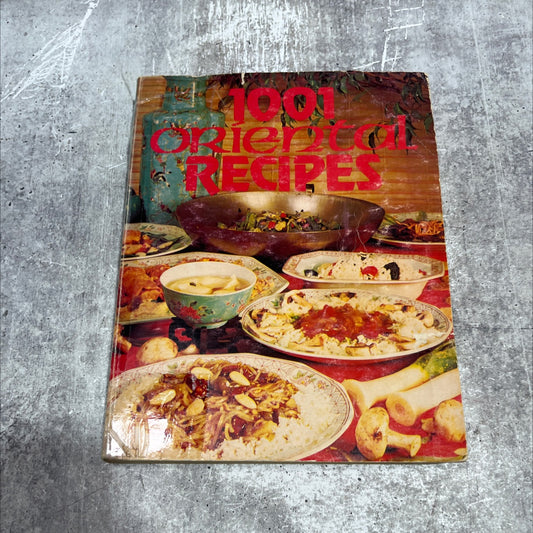 1001 oriental recipes book, by unknown, 1982 Paperback image 1