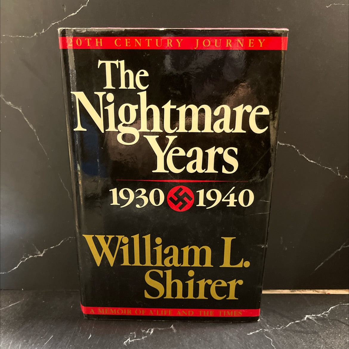 20th century journey volume ii nightmare years 1930-1940 book, by William L. Shirer, 1984 Hardcover image 1