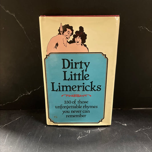 24 dirty little limericks book, by unknown, 1980 Hardcover image 1