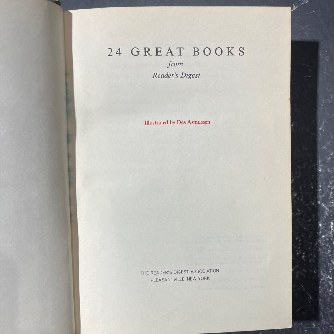 24 great books book, by reader's digest, 1966 Hardcover image 2