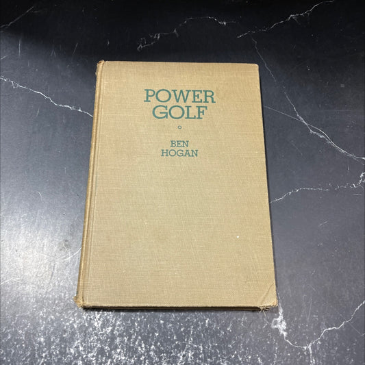 24 power golf book, by ben hogan, 1948 Hardcover image 1