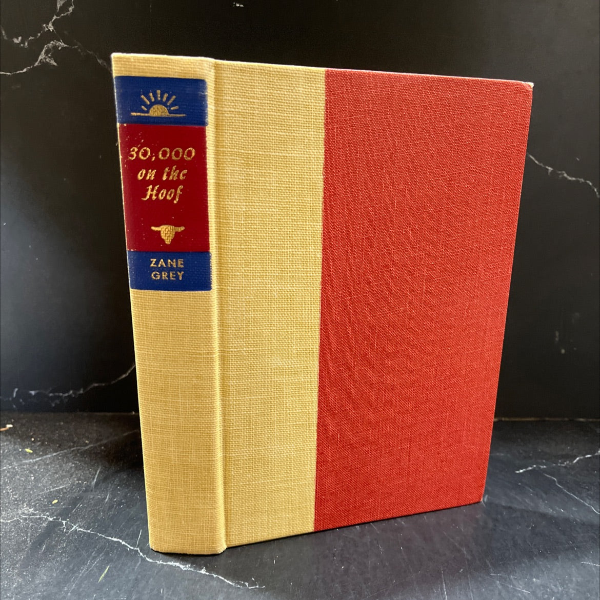30000 on the hoof book, by Zane Grey, 1940 Hardcover image 1