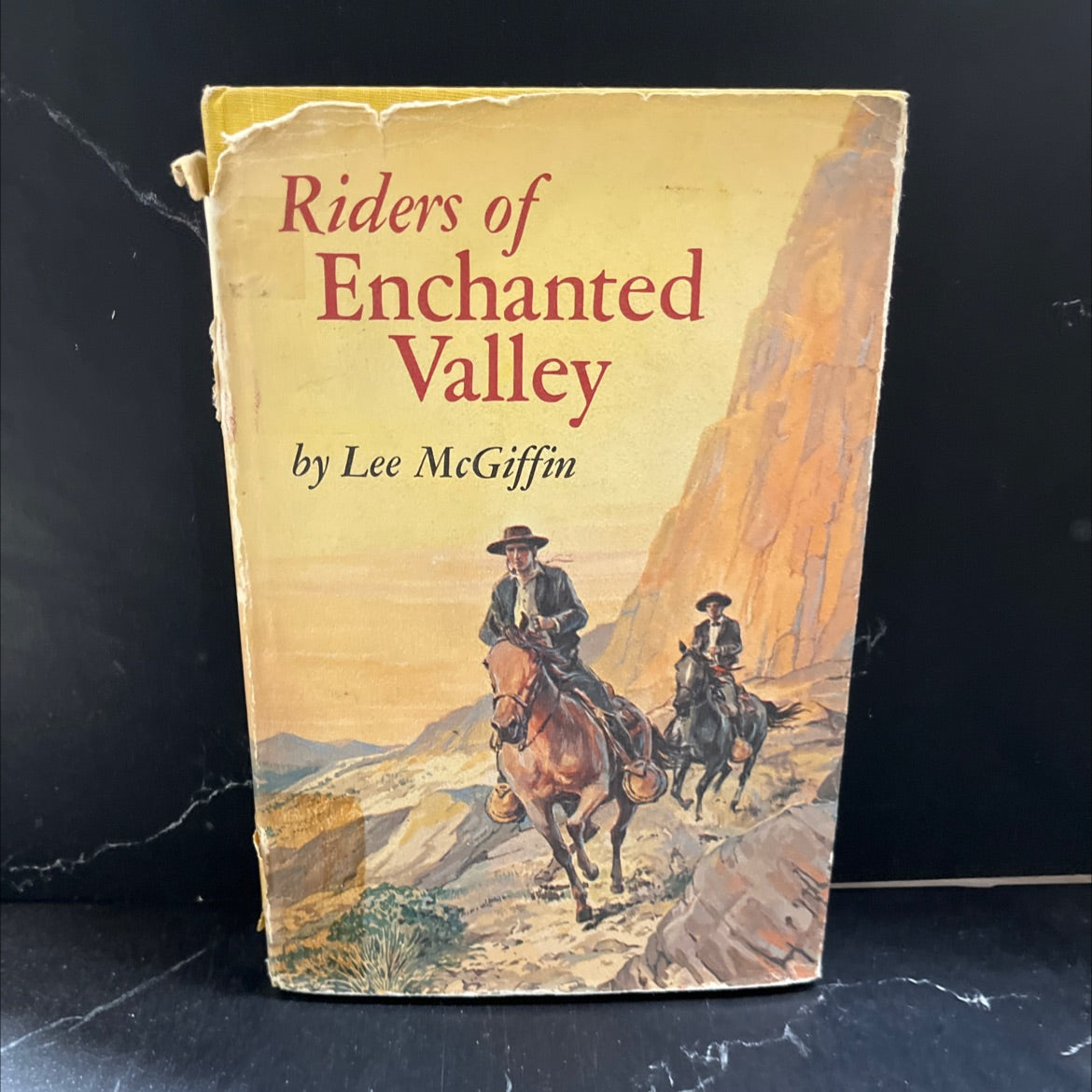 5 riders of enchanted valley book, by Lee McGiffin, 1966 Hardcover image 1