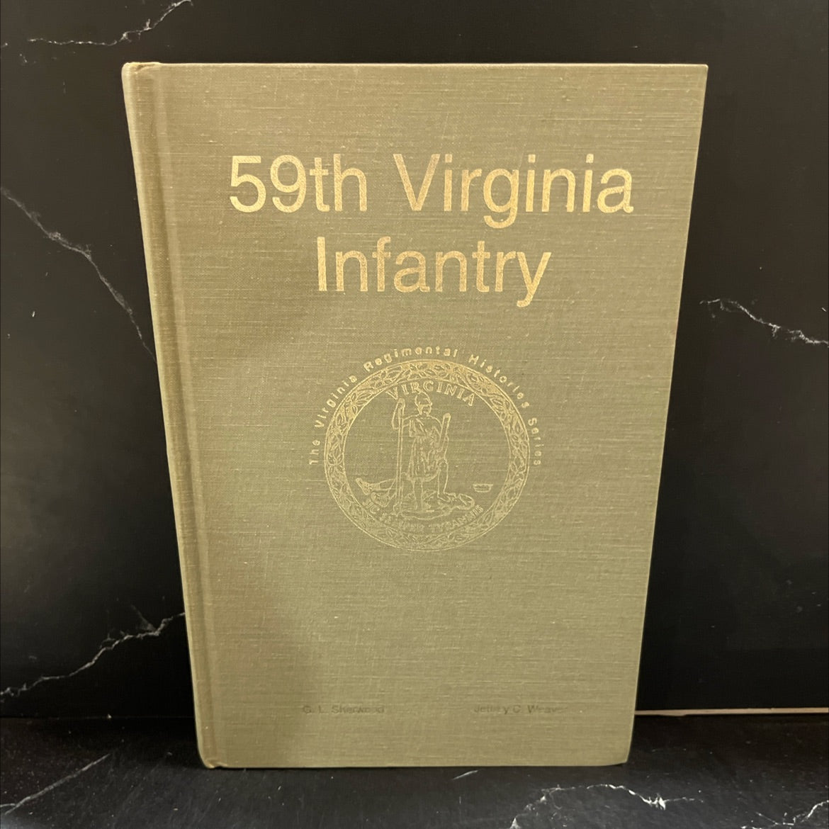 59th virginia infantry book, by jeffrey c. weaver, 1994 Hardcover image 1