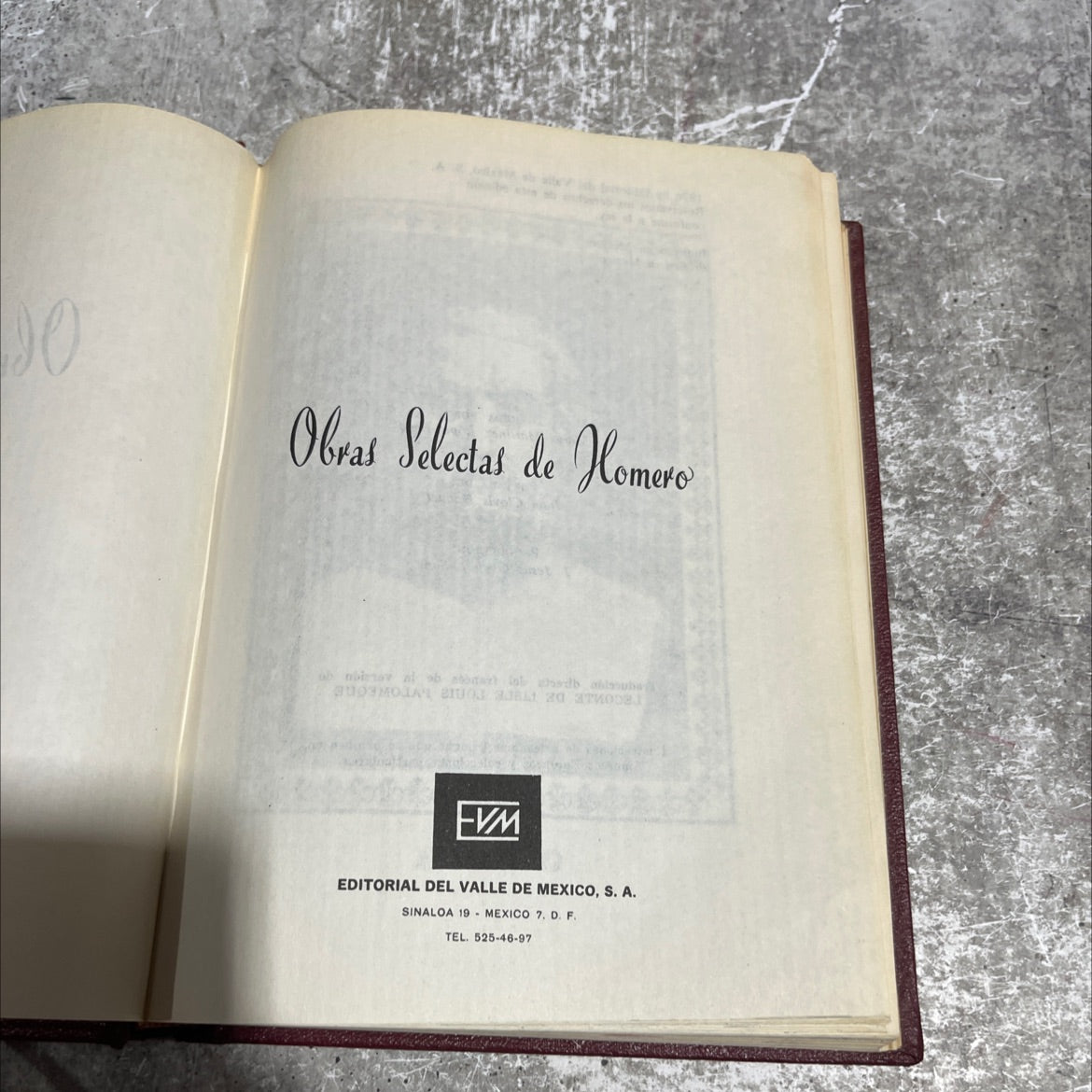 90 selected works of homer book, by unknown, 1976 Hardcover image 2