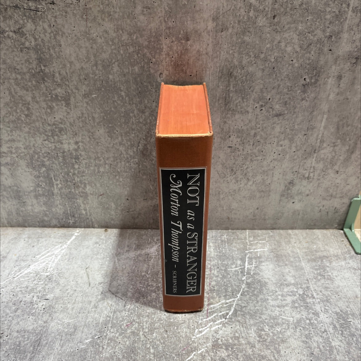 a 2a to not as a stranger book, by morton thompson, 1954 Hardcover image 4