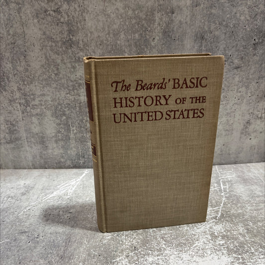 a basic history of the united states book, by charles a. beard and mary r. beard, 1944 Hardcover image 1