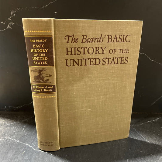a basic history of the united states book, by charles a. beard and mary r. beard, 1944 Hardcover image 1