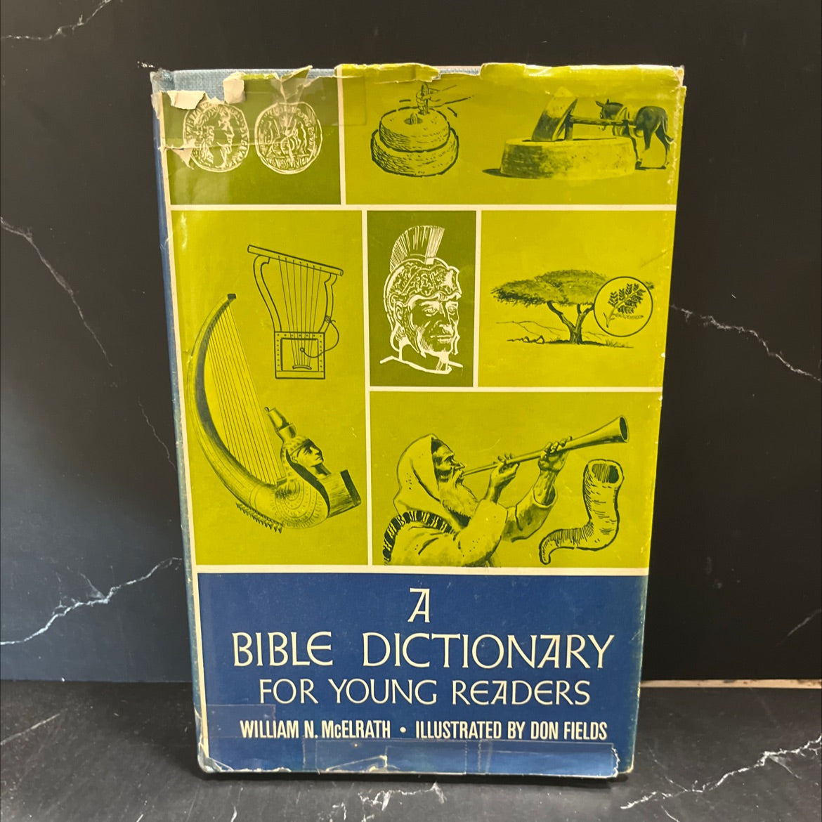 a bible dictionary for young readers book, by william n. mcelrath, 1965 Hardcover image 1